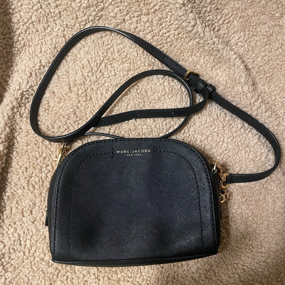 Marc jacobs black crossbody bag